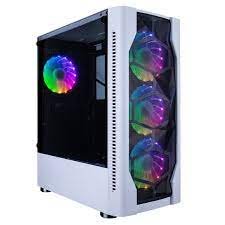 1st player DK-D4 with 4 ARGB Fans and Controller - White