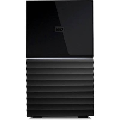 WD My Book Duo 4TB RAID External Hard Drive WDBFBE0040JBK | USB 3.1 | WD Red | RAID 0