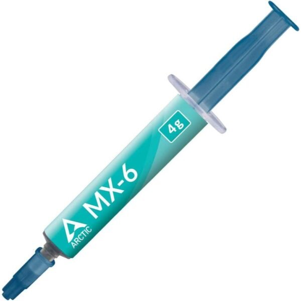 ARCTIC MX-6 (4g) - Ultimate Performance Thermal Paste for CPU, Consoles, Graphics Cards, Laptops, Very High Thermal Conductivity, Long Durability, Non-Conductive