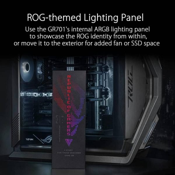 Asus Rog Hyperion GR701 Full-Tower E-ATX Case - Black - Image 3