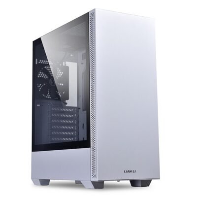 Lian Li Lancool 205 Mid-Tower ATX PC Case with 2 120mm PWM Fans (White)(Free Shipping)