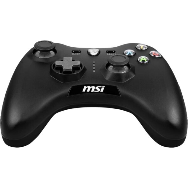 MSI Force GC30 V2 Wireless Gaming Controller, Dual Vibration Motors, Dual Connection Modes, Interchangable D-Pads, Compatible with PC & Android, Black - Image 2