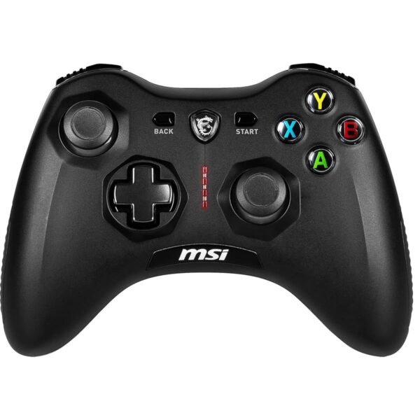 MSI Force GC30 V2 Wireless Gaming Controller, Dual Vibration Motors, Dual Connection Modes, Interchangable D-Pads, Compatible with PC & Android, Black