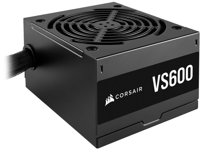 Corsair VS600 600W 80Plus Certified Non-Modular Power Supply Unit