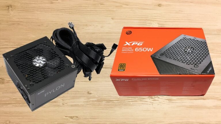 XPG Pylon 650W 80PLUS Bronze PSU Power Supply Unit - Image 2