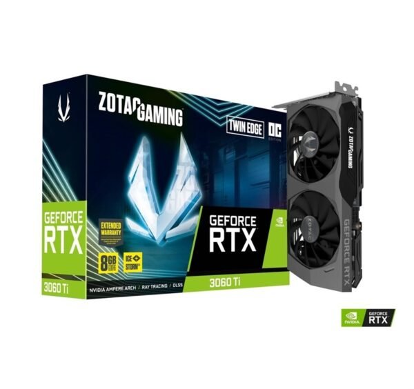 ZOTAC GAMING GeForce RTX 3060 Ti Twin Edge OC LHR 8GB Graphics Card