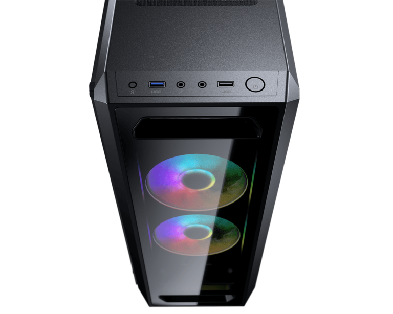 Cougar MX350 RGB Enhanced Visibility Mid-Tower PC Case - Image 6