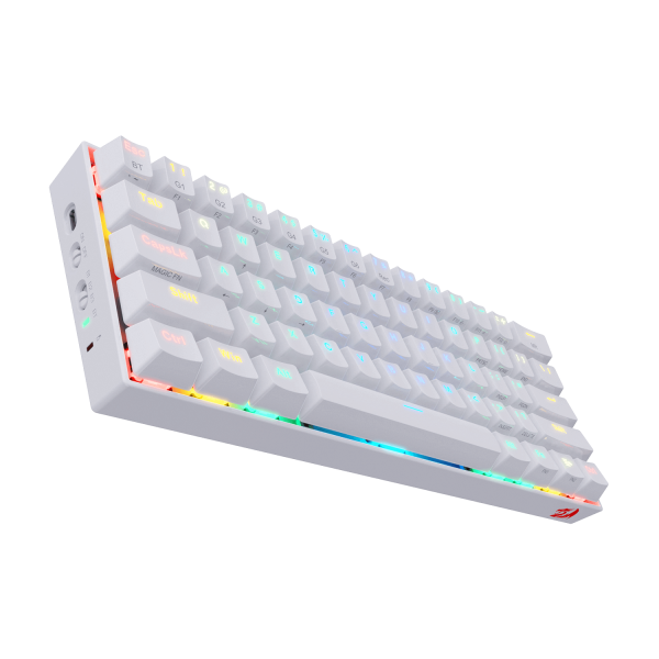Redragon K530-W Draconic 60% Compact RGB Wireless Mechanical Keyboard, 61 Keys TKL Designed 5.0 Bluetooth Gaming Keyboard - Image 4