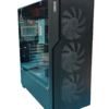 SONIC C01 ATX Black PC Case with 4X 140mm RGB Fans