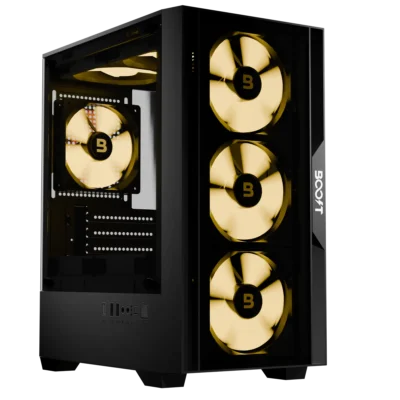 Boost E200 Enclosure Essential Series with 4 ARGB Fans